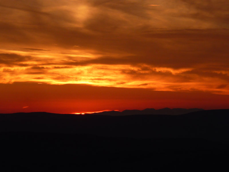 Pendle Sunset